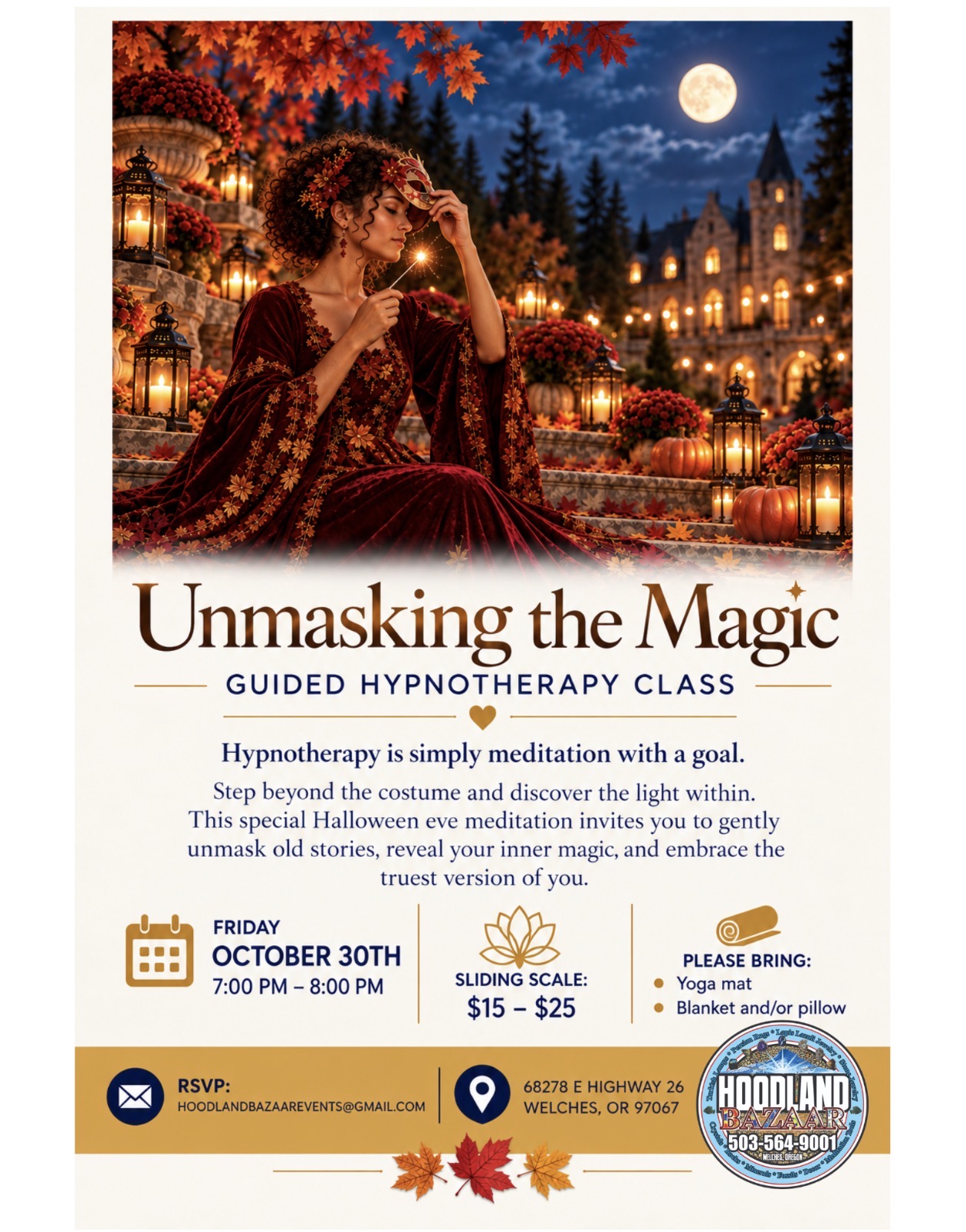 Unmasking the Magic flyer