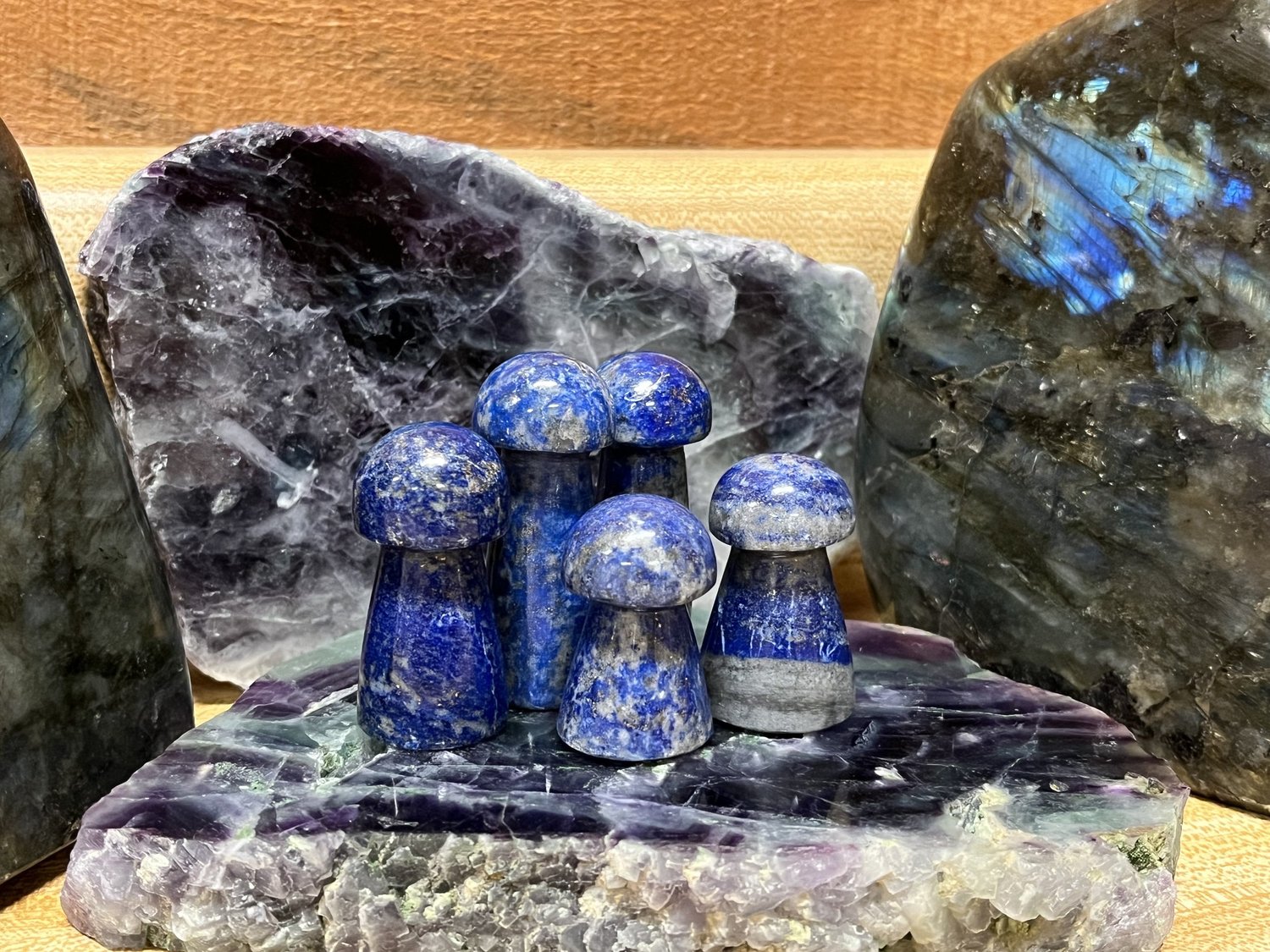 Crystals from Brazil & Morocco